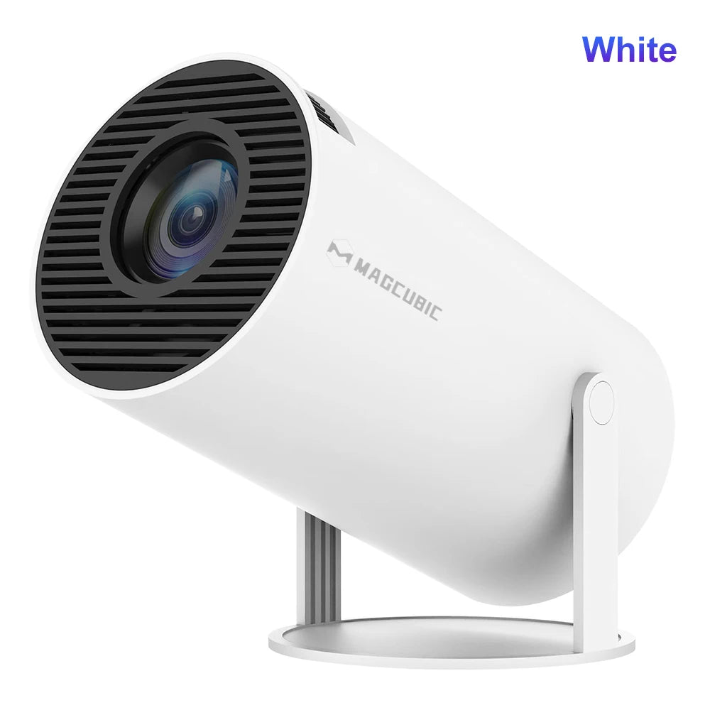 HY300 PRO 8K Android Projector - 290 ANSI, Dual WiFi 6, Bluetooth 5.4, Ultimate Home Cinema Experience, 1080P & 720P Resolution, Perfect for Outdoor Entertainment