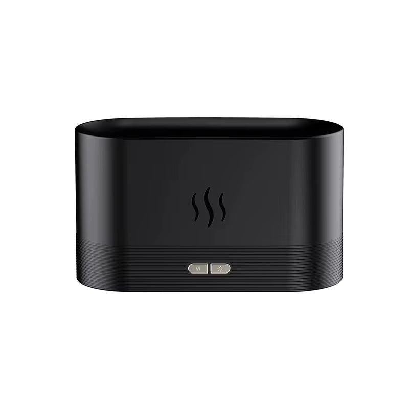 Vissko 180ML Aroma Flame Diffuser - Ultrasonic Essential Oil Humidifier & Cool Mist Maker for Home Ambiance