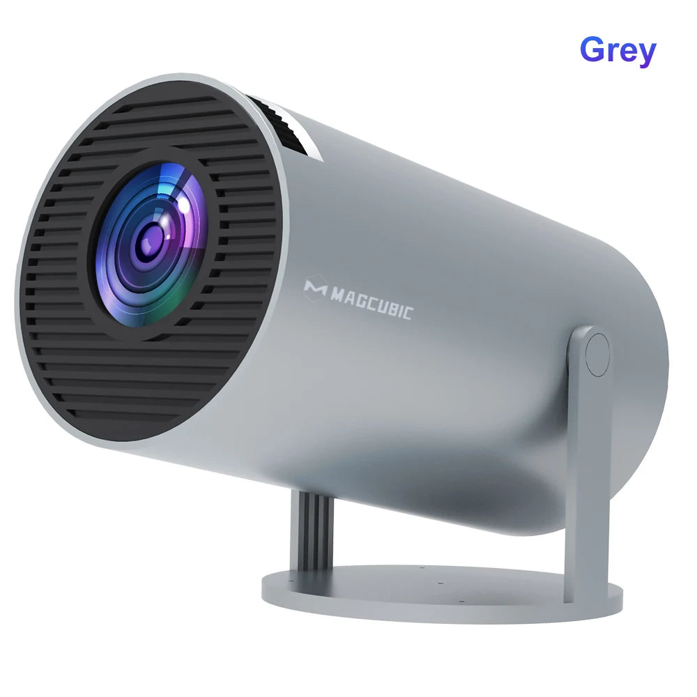 HY300 PRO 8K Android Projector - 290 ANSI, Dual WiFi 6, Bluetooth 5.4, Ultimate Home Cinema Experience, 1080P & 720P Resolution, Perfect for Outdoor Entertainment