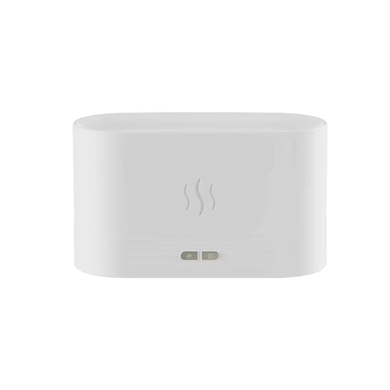 Vissko 180ML Aroma Flame Diffuser - Ultrasonic Essential Oil Humidifier & Cool Mist Maker for Home Ambiance