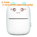 Portable Mini Bluetooth & WiFi Photo Printer - Perfect for Students & On-the-Go Printing!